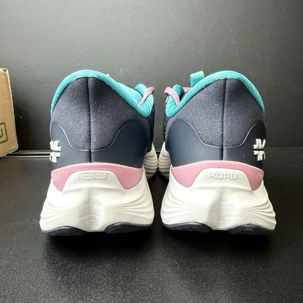 Kuru Atom 2 Womens Size 8 Blue White Athletic Running Walking Shoes Sneakers - Picture 4 of 14